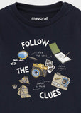 Copia de Camisetas "Follow the Clues" azul