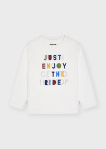 Camiseta M/L "Just Enjoy"