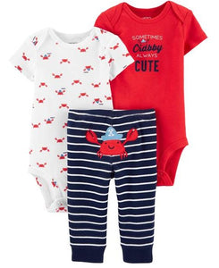 Conjunto "Crabby Always Cute"