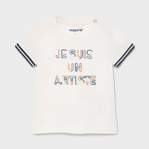 Camiseta M/C "je suis"
