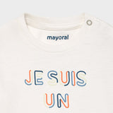 Camiseta M/C "je suis"